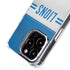 NFL Detroit Lions White Striped iPhone 16 Pro MagSafe Case